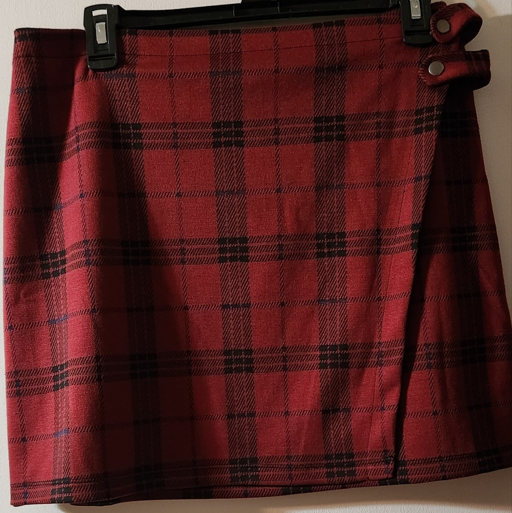 nwot Plaid Skirt